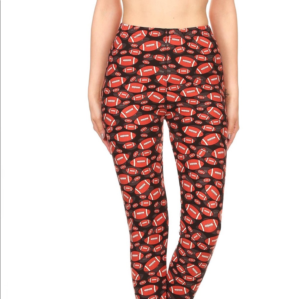 Football Leggings Plus size NWT🏈